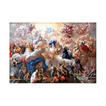 Wee Blue Coo PAINTING SURREAL DE MATTEIS TRIUMPH OF THE IMMACULATE FRAMED ART PRINT B12X7506