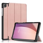 Lenovo Tab M8 (Gen 4) - Tri-Fold læder cover - Rosa guld