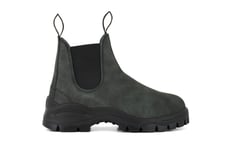 Blundstone Unisex #2238 Rustic Black Chelsea Lug Boot - Size UK 10.5