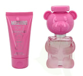 Moschino Toy 2 Bubble Gum Giftset 80 ml Edt Spray 30ml/Body Lotion 50ml