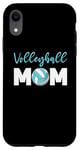 Coque pour iPhone XR Maman de volley-ball pour femme - Pour la fête des mères - Pour les amateurs de sport