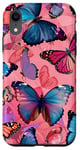 Coque pour iPhone XR Coque de téléphone chrétienne à imprimé animal pop art rose