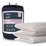 Silentnight Hotel Collection Single Duvet-13.5 Tog Luxuriously Soft Winter Quilt Duvet Thick, Warm and Cosy-Single Size, White