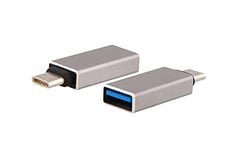 T'nB - Adaptateur USB Type-C vers USB-A Gris