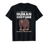 This Is My Human Costume Im Really A Grizzly Bear T-Shirt