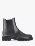 Gabor Camaro Leather Stud Chelsea Boots, Schwarz