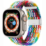 Flettet klokkerem Apple Watch Ultra 2 (49mm) - Pride Edition