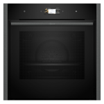 Neff B64CS71G0B - Slide and hide® N90 Series Graphite Built in Electric Single Oven - A+ energy