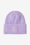 New Era - Mössa Wmns Rib Wide Cuff Beanie Ney - Lila