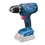 Bosch Professional 18V System GSR 18V-21 Cordless Drill Driver (max. Torque: 55 Nm, excluding Rechargeable Batteries and Charger, in Cardboard Box)