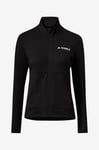 adidas Sport Performance - Träningströja Terrex Multi Full-Zip Fleece Jacket - Svart