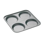 MasterClass Non-Stick Yorkshire Pudding Pan - 4 Hole