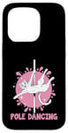 Coque pour iPhone 15 Pro Chat Pole Dancing Poledance Dancer Pole Dance