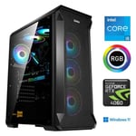 MULTI GAMING Core i5-12400F 16GB 512GB SSD 1TB HDD RTX 4060 Windows 11