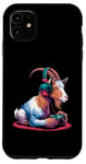 iPhone 11 Goat Stuffed Animal Goat Costume Kids Headphones Video Game Case