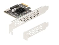 Delock 90344, Pcie, Usb 3.2 Gen 1 (3.1 Gen 1), Usb Type-C, Pcie 3.0, 5 Gbit/S, Windows 10, Windows 10 Home X64, Windows 11, Låda