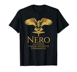 Ancient Roman Emperor Nero - History Of Rome - SPQR Aquila T-Shirt