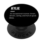 Kylie Gifts Nom une femme exceptionnelle PopSockets PopGrip Adhésif