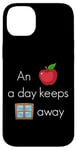 iPhone 14 Plus An Apple a day keeps windows away fun PC operating system Case