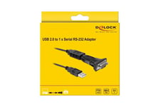 Delock USB2.0 to Serial Adapter - seriel adapter - USB