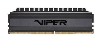 Patriot Viper 4 Blackout Series - DDR4 - sett - 32 GB: 2 x 16 GB - DIMM 288-pin - 3200 MHz / PC4-25600 - ikke-bufret