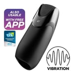 Masturbateur Homme Fellation Automatique Avec App Satisfyer Vibration Etanche