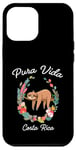 Coque pour iPhone 12 Pro Max Paresseux Costa Rica Pura Vida