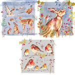 Box of 15 Christmas Cards Winter Greetings - The Almanac Gallery - 3 Designs