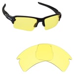 Hawkry Replacement Lenses for-Oakley Flak 2.0 XL HD Yellow