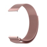 Samsung Galaxy Watch 4 44mm Armband Milanese Loop, rosa guld