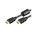 Microconnect High Speed Hdmi With Ethernet - Hdmi-Kabel Med Ethernet - Hdmi Hann Til Hdmi Hann - 15 M