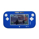 Bleu Coque De Protection Complète En Caoutchouc Et Silicone Souple Pour La Manette De Jeu Nintendo Wii U, Étui En Gel, Ultra