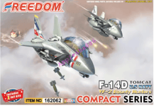 FREEDOM 162062 F-14D TOMCAT VF-2 BOUNTY HUNTERS COMPACT SERIES