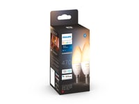 Philips Hue -  E14 2-Pack Bulb - White Ambiance