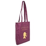 Tote Shopper Shoulder Grab Bag Well Read Book Sherlock Holmes Conan Doyle Red