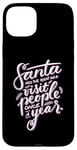 iPhone 15 Plus Santa has the right idea visit people once a year Case