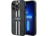 Guess GUHMP15XP4RPSK iPhone 15 Pro Max 6.7" black/black hardcase 4G Printed Stripes MagSafe