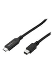 StarTech.com 1.8m / 6 ft USB-C to Mini DisplayPort Cable - 4K 60Hz - Black - external video adapter - STM32F072CBU6 - black