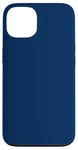 Coque pour iPhone 13 Couleur bleu nuit