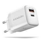 AXAGON ACU-PQ30W Ladegerät QC3.0,4.0/AFC/FCP/PPS/Apple + PD USB-C, 30W - weiß