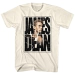 James Dean - james Cracked - Short Sleeve - Adult - T-Shirt