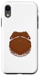 Coque pour iPhone XR Côté sauvage poitrine puissante orang-outan force beautés