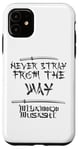 iPhone 11 Miyamoto Musashi "Never stray from the way" Samurai Ronin Case