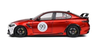 SOLIDO - Voiture de 2022 couleur rouge - ALFA ROMEO Giulia GTA-M - 1/18 - SOL...