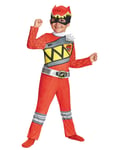 Red Ranger Saban's Power Rangers Dino Supercharge Toddler Boys Costume 3T-4T