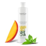 Jean & Len Lockentraum Après-Shampooing Mangue et Matcha, pour les Cheveux Rebelles et Crépus, Réduit les Fourches, Boucles et Ondulations Naturelles, sans Parabènes ni Silicones, Vegan, 300 ml