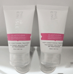 Philip Kingsley Elasticizer Duo 80ml (2 x 40ml) Deep Conditioning Hair Mask NEW