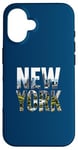 Coque pour iPhone 16 New York Vacances Voyage Outfit New York