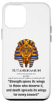 Coque pour iPhone 12 mini The Egyptian Pharaoh King Tut Mask Tutankhamun Quotes