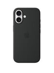 Apple Iphone 16 Silicone Case With Magsafe - Black